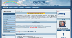 Desktop Screenshot of disabilifree.it